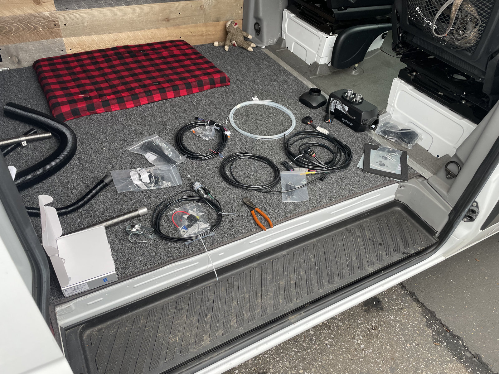 Diesel heater install